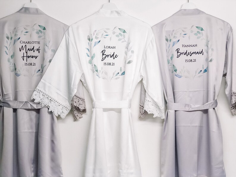 Bridesmaid Robes Bride Gift Bride Robe Bridesmaid Gift Etsy UK