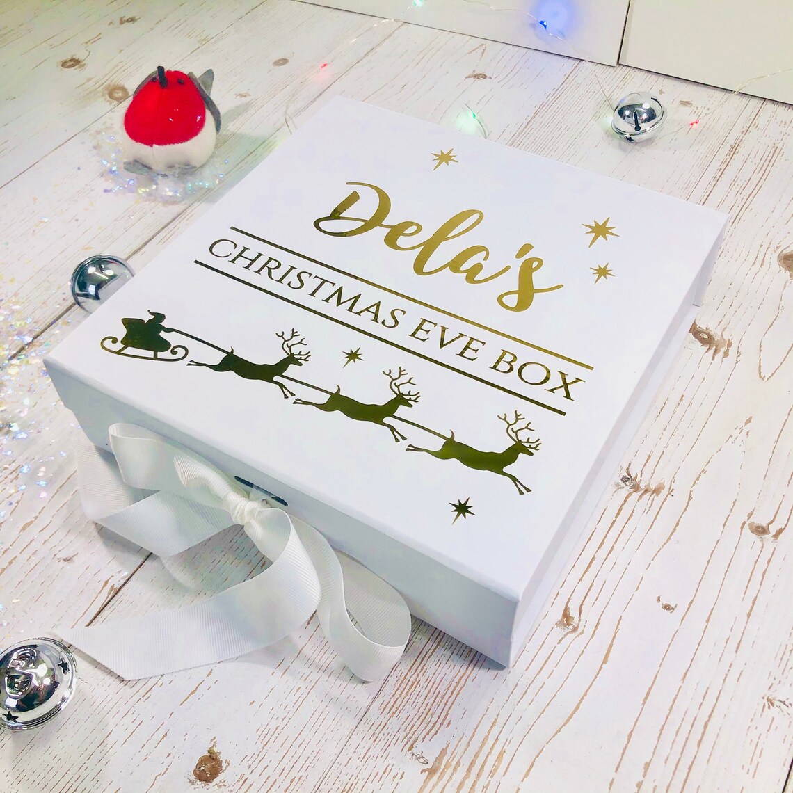Christmas Eve Box Personalised Christmas Eve Box - Etsy UK