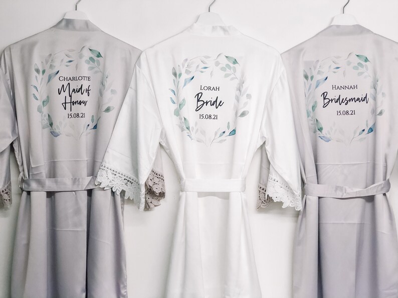 Bridesmaid Robes Bride Gift Bride Robe Bridesmaid Gift Etsy UK