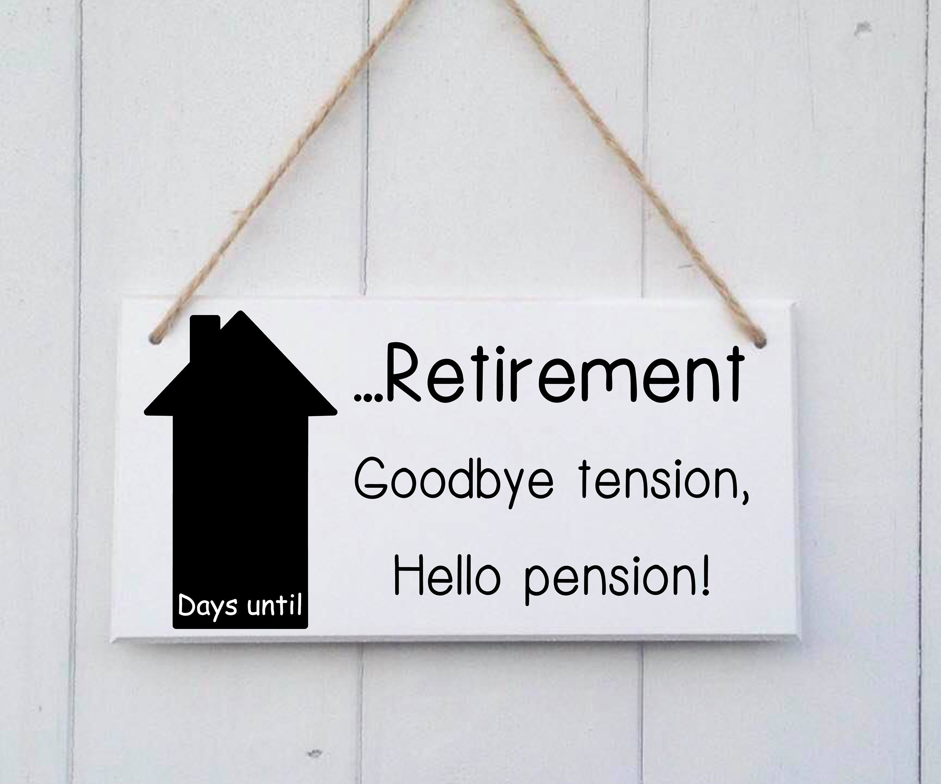 Retirement Countdown Countdown To Retirement Retirement Etsy