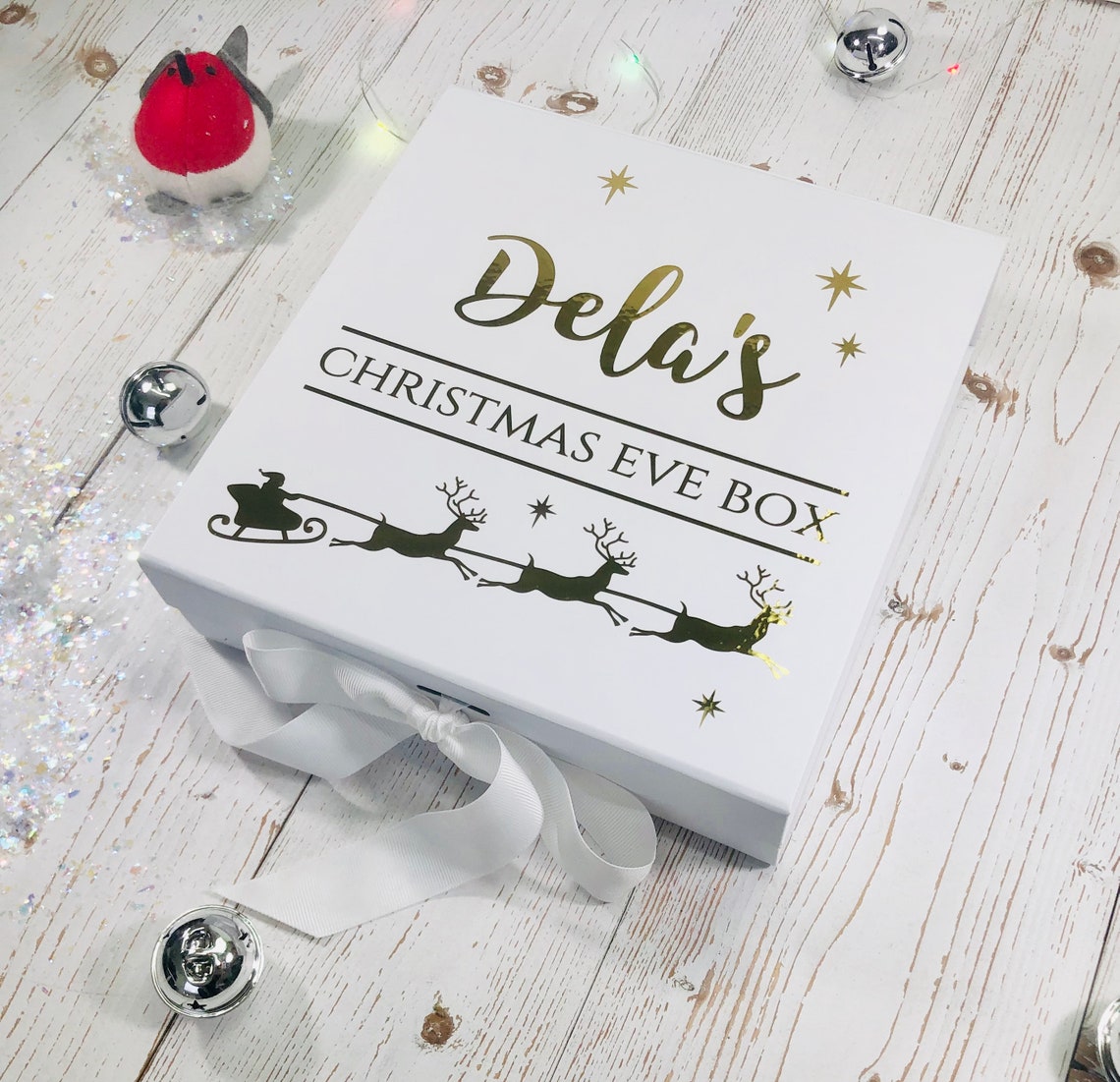 Christmas Eve Box Personalised Christmas Eve Box - Etsy UK