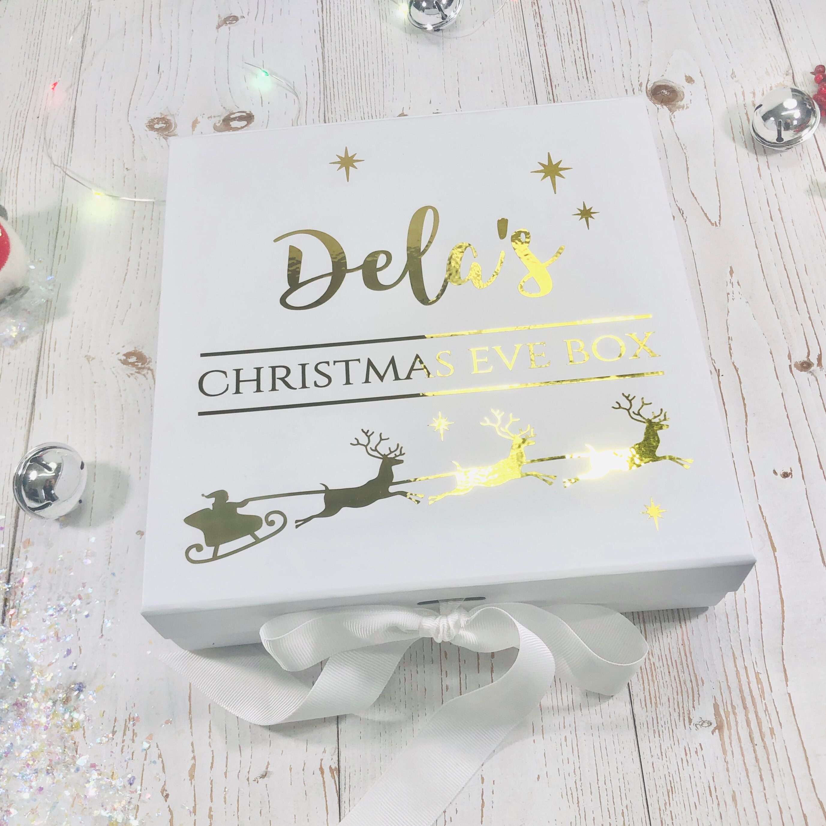 Christmas Eve Box Personalised Christmas Eve Box - Etsy UK