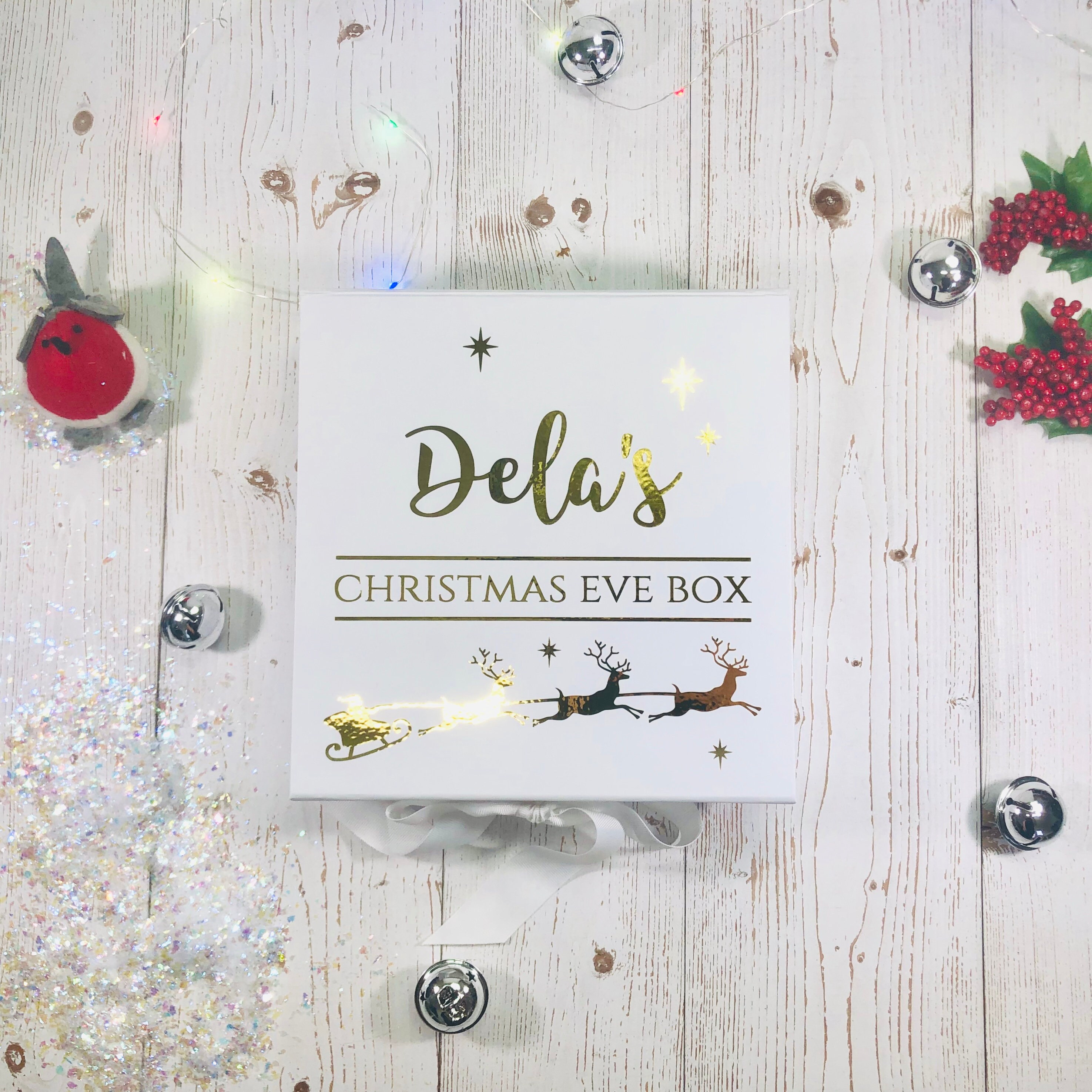 Christmas Eve Box Personalised Christmas Eve Box - Etsy UK