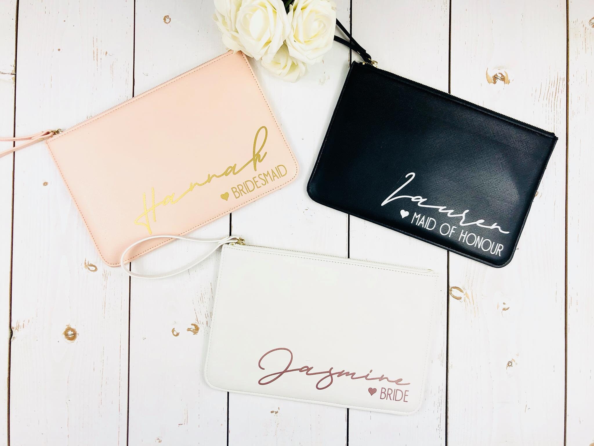 maid of honour clutch bag