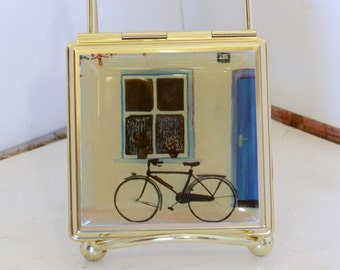 The Bicycle, La Bicicletta Print, by Guido Borelli compact, with mirror only.