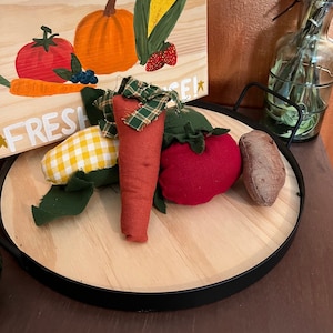 Harvest plushies | Toy Vegetables | Autumn decor