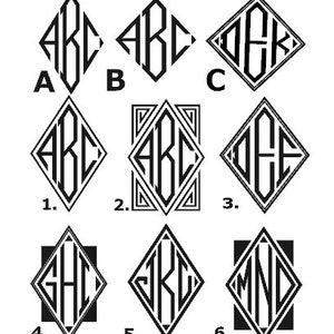 Diamond Glitter Monogram Iron On, Iron on Name, Glitter Heat Transfer ...
