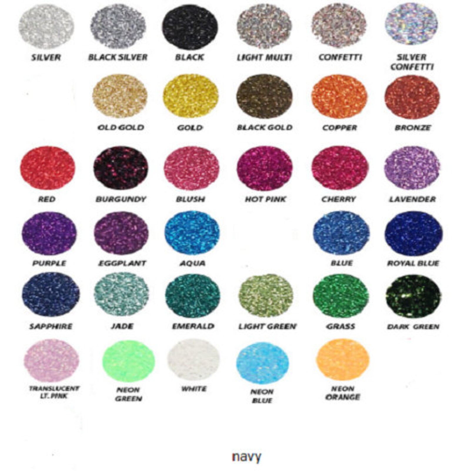 Circle Glitter Monogram Iron On Iron on Name Glitter Heat - Etsy
