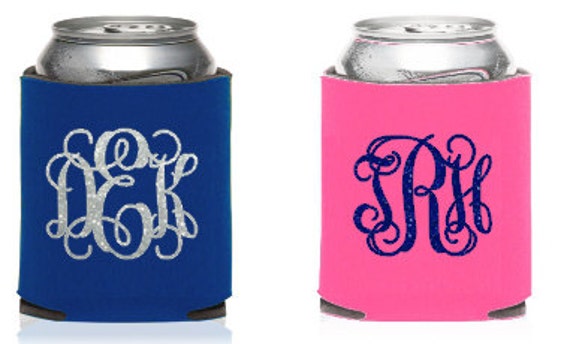 Monogram  KOOZIE® or Can holder, Custom KOOZIE®, Personalized Can Holders