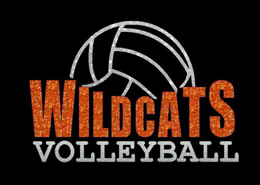 Glitter Volleyball Heat Transfer, Volleyball Iron On, DIY Volleyball