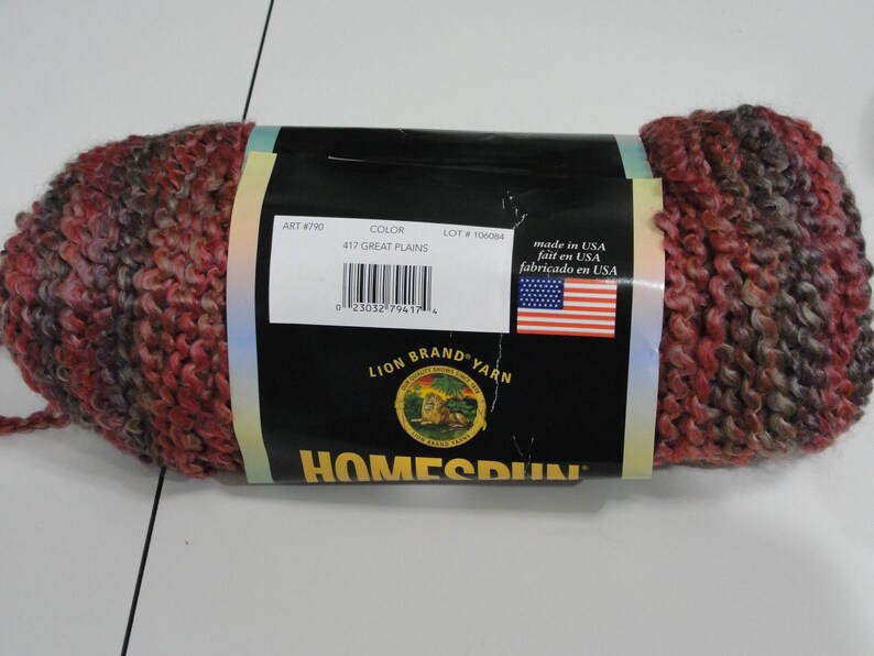 Lion Brand HOMESPUN YARN5 Worsted Weight YarnAcrylic Etsy