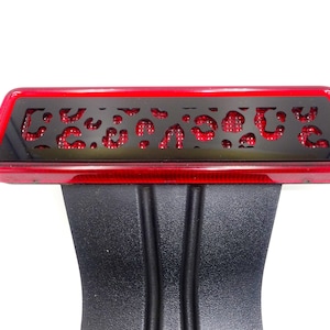 Leopard print  3rd brake light cover/ fits 07-2017 JK wrangler jeeps