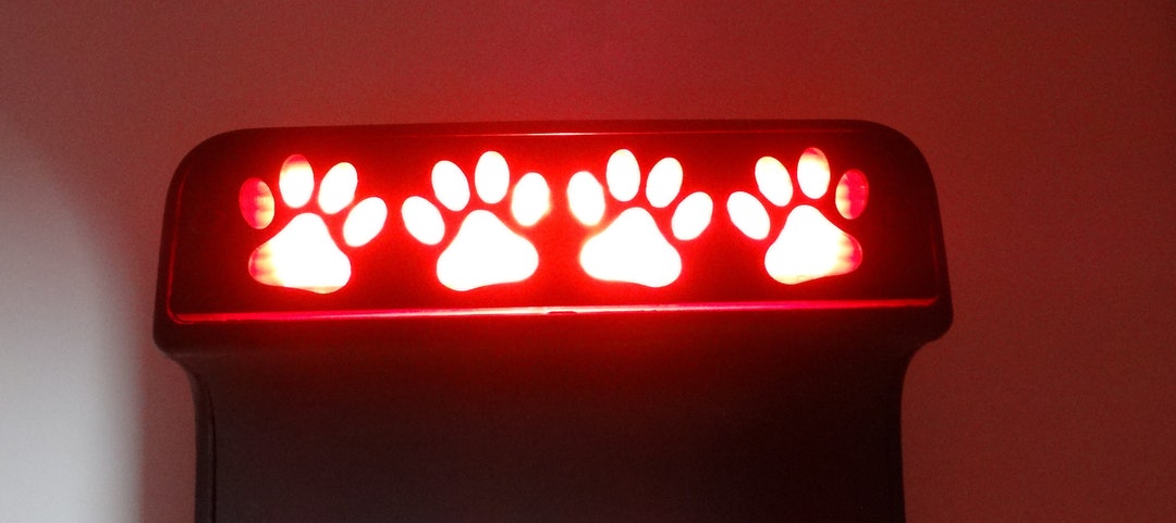 Jeep Wrangler TJ Tail Light Guards – Dog Paw Design, Black Aluminum, 1997-2006, CheroCar