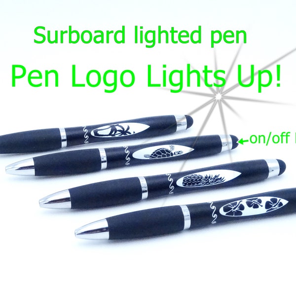 New Surf board lighted ink pen !