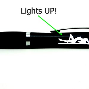 Lighted Pole / Stripper Dancer ink pen