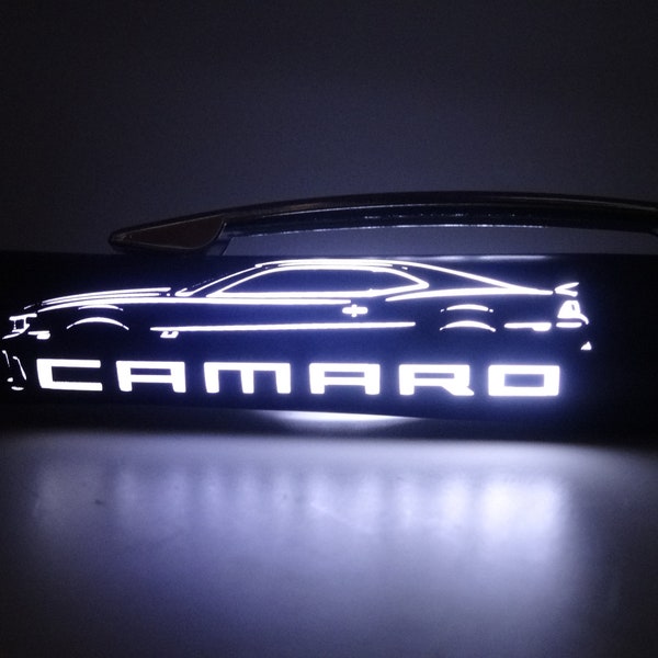 lighted Camaro ink pen