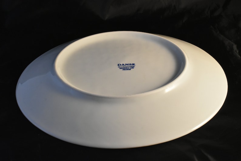 Set of 4 Dansk Porcelain Dinner/display Plates With a Raised Etsy