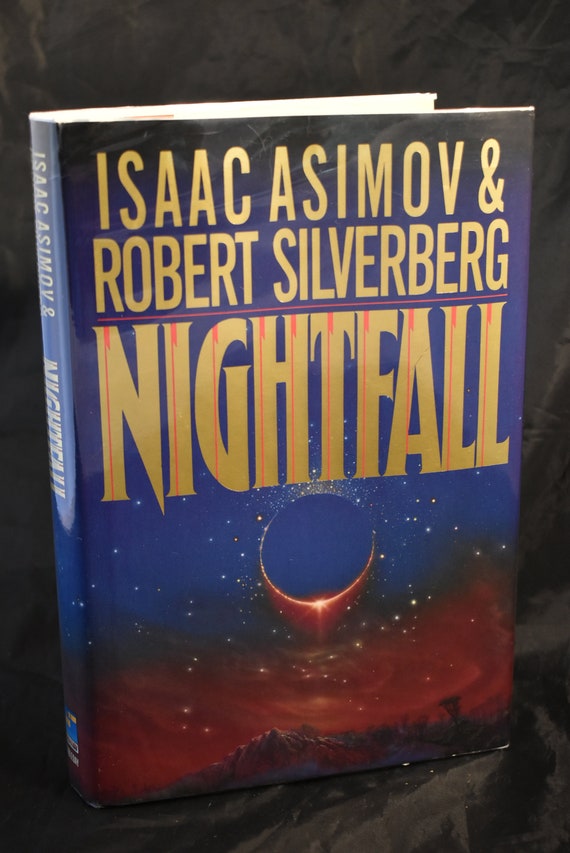 Nightfall Isaac Asimov y Robert Silverberg 1990 Primera Etsy México