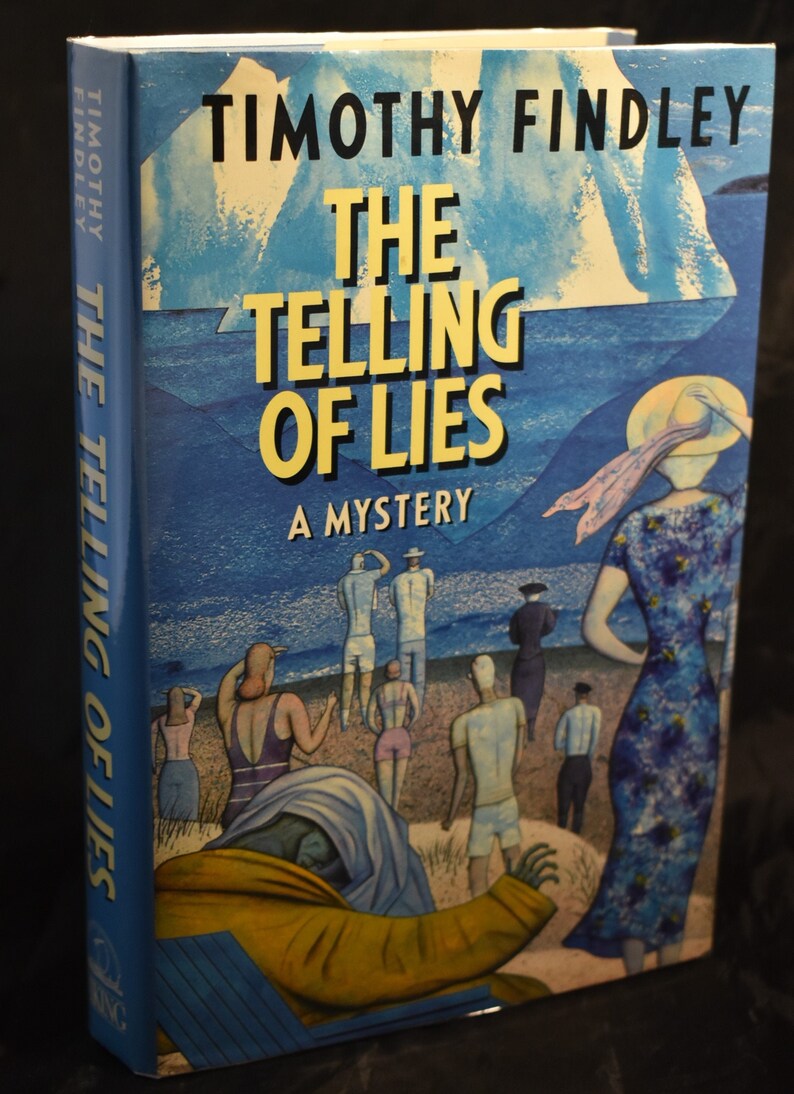 The Telling Of Lies Timothy Findley 1986 First Etsy