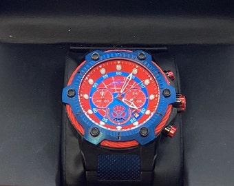 Vintage New in Box Limited Edition Spiderman Marvel Invicta Watch