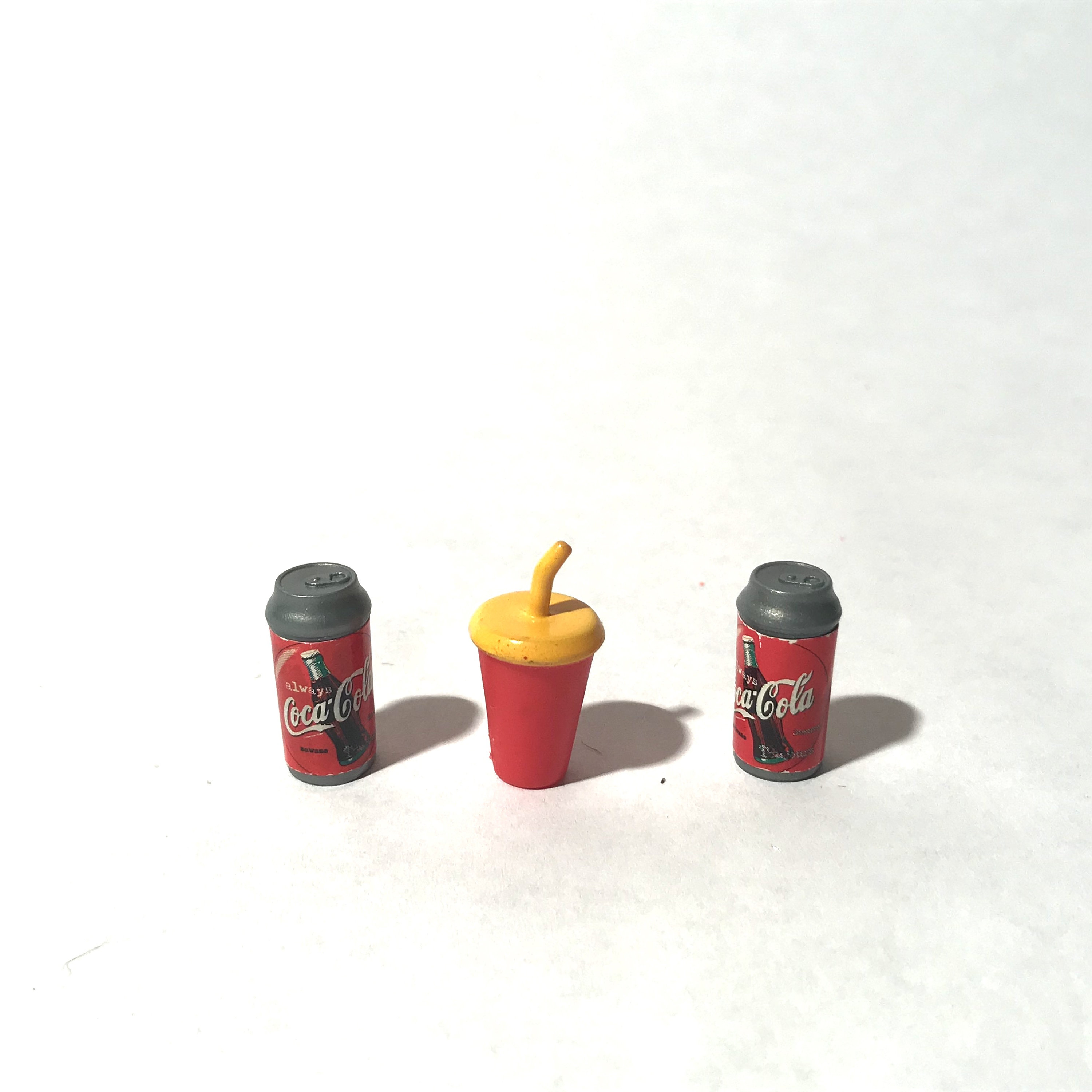 Coca-Cola ミニチュアボトルキャップ 1990年製ヒンジボックス Vintage 1990s 11.5