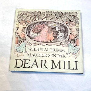 Vintage 1988 First Edition Maurice Sendak &quot;Dear Mili&quot; Grimm Fairy Tale Hardcover Ex/VG Dust Jacket/Fairy Tale Illustration Magic