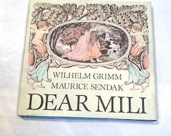 Vintage 1988 First Edition Maurice Sendak "Dear Mili" Grimm Fairy Tale Hardcover Ex/VG Dust Jacket/Fairy Tale Illustration Magic