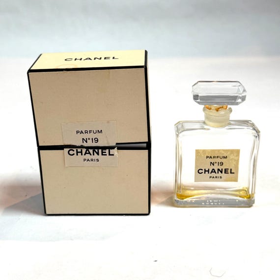 Vintage 1980s RARE Chanel No. 19 in Original Box/collectible