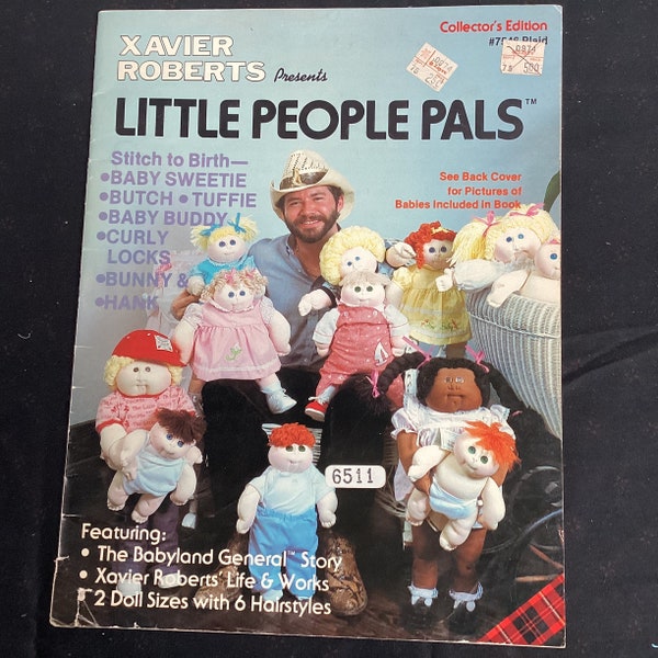 Vintage 1984 Xavier Roberts Babyland General Story/CPK/DIY Magazine- Little People Pals, Collector's Edition/Pattern Included