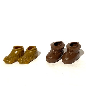Vintage 1990s 11.5&quot; boy Fashion Doll Making Werewolf/Fantasy/ Brown Animal Character Boots