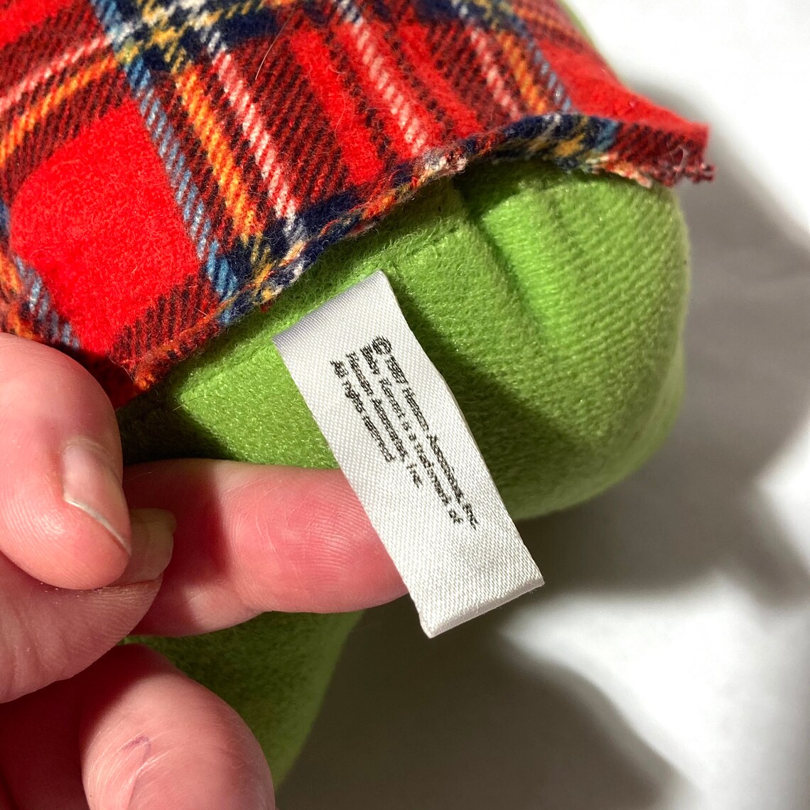 Vintage 1988 Kermit Miss Piggy Muppet Babies Plush