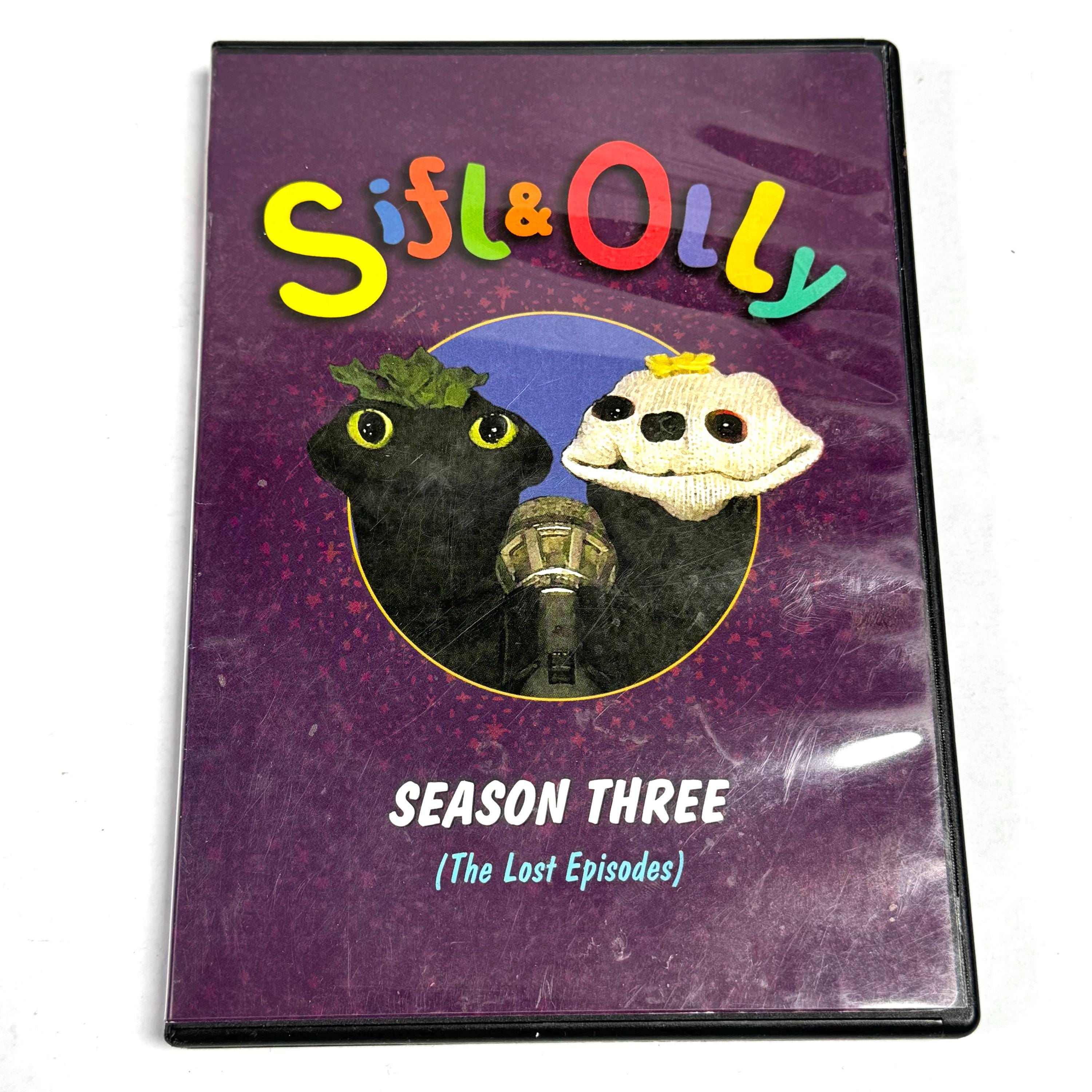 Vintage 1990s Sifl and Olly Season 3 DVD (the Lost Episodes) Out