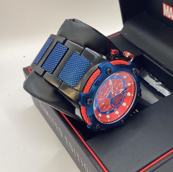Vintage New in Box Limited Edition Spiderman Marv… - image 5