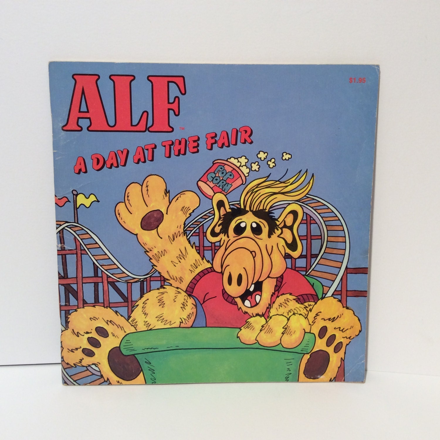 Vintage ALF 1980s 'A Day at the Fair' Childrens Book - Etsy