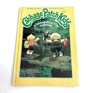 Vintage 1980s Cabbage Patch Kids Adventure Diorama Book/Excellent Photos