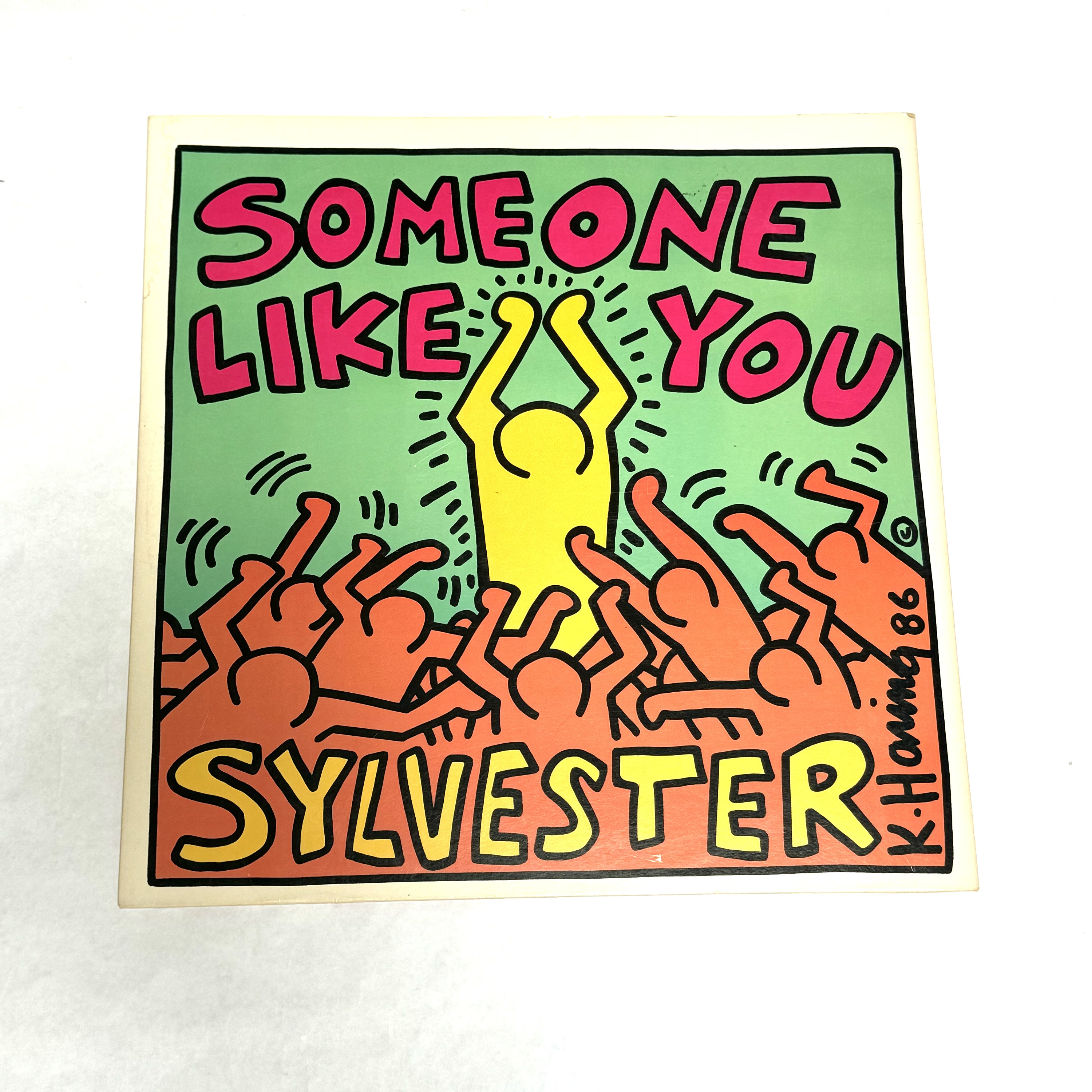 Vintage 1996 Rare Keith Haring Cover 