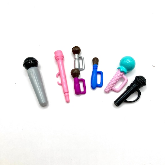 Vintage 2000s 11.5/6 Inch Fashion Doll Miniature Microphone Selection/pink Gray/black/w/w/o Handles/choice of Many/musical Happiness 4 U - Etsy Vintage 2000s 11.5/6 Inch Fashion Doll Miniature Microphone Selection/pink Gray/black/w/w/o Handles/choice of Many/musical Happiness 4 U - Etsy