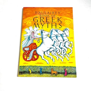 Vintage New D&#39;Aulaire&#39;s Greek Myths Paperback Edition/Simply the Best!