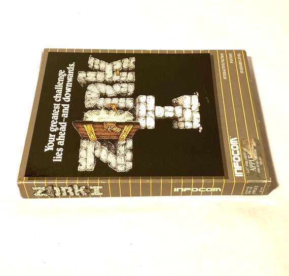 Vintage 1980s Zork I Original Big Box Apple 2e/mauals/inserts