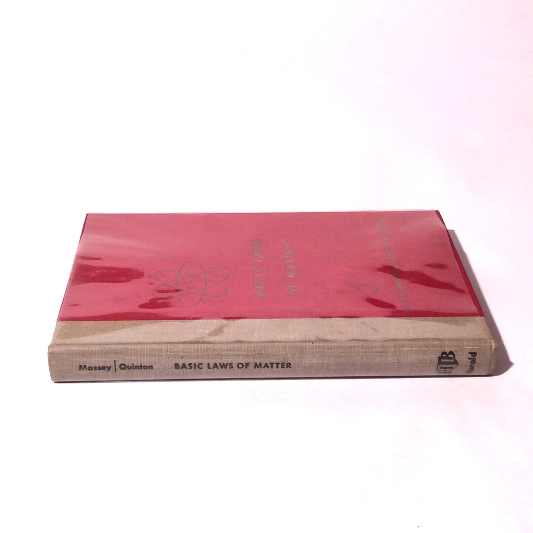 Vintage 1960s basic Laws Of Matter Massey quinton Collectible Vintage 1960s basic laws of matter massey quinton collectible