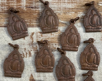 Thai Buddha Amulet Pendant // Thai Amulet // Amulet Pendant // Buddhist Amulet // Thai Buddhist Talisman // Gift for Yogi // Buddha Charm