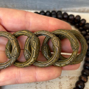 Thai Buddha Amulet Pendant // Unique Two-Headed Snake Amulet // Thailand Amulet // Gift for Yogi // Buddhist Talisman // Prosperity Charm