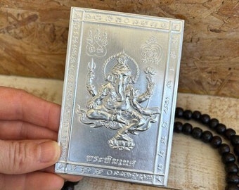 Ganesh Amulet Card // Ganesh Art // Ganesh Amulet // Ganesha Print // Gift for Yogi // Ganesha Image // Ganesha Wall Print // Lord Ganesha