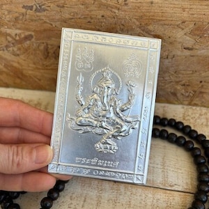 Ganesh Amulet Card // Ganesh Art // Ganesh Amulet // Ganesha Print // Gift for Yogi // Ganesha Image // Ganesha Wall Print // Lord Ganesha