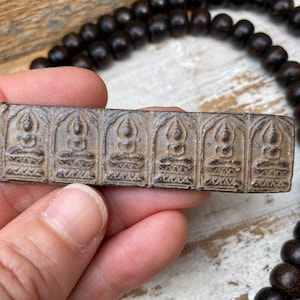 Thai Buddha Amulet // Buddhist Talisman // Buddha Amulet // Buddhist Amulet // Thai Amulet // Gift for Yogi // Buddha Charm // Alter Amulet