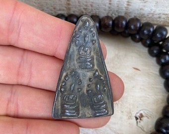 Rustic Thai Buddha Amulet  // Thailand Amulet // Buddha Amulet  // Buddhist Amulet // Buddha Image //  Buddhist Talisman // Gift for Yogi