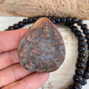Thai Buddha Amulet  // Thai Buddha Amulet // Gift for Yogi //  Buddhist Amulet // Buddhist Talisman // Thailand Amulet // Good Luck Charm