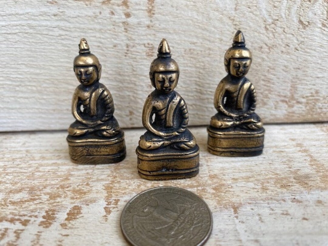 Small Thai Buddha Statue // Buddha Statue // Buddhist Statue Etsy