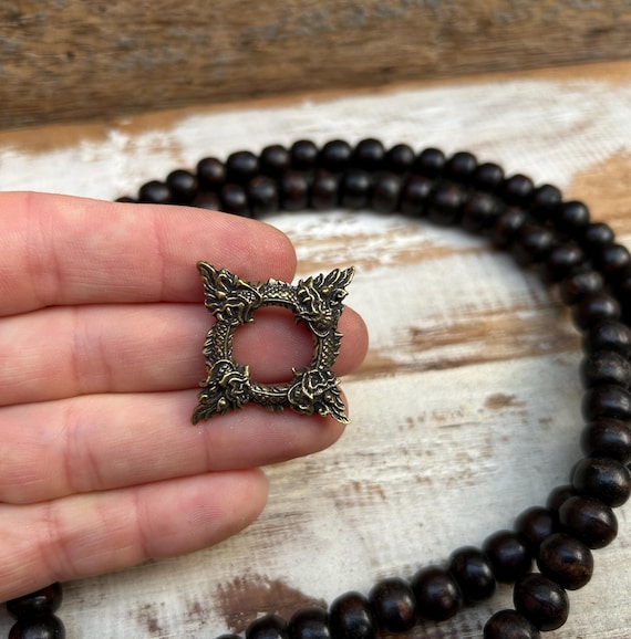 Thai Buddha Amulet Pendant // Unique Four-Headed Naga Amulet // Thai Talisman // Thai Amulet Pendant // Gift for Yogi // Spiritual Gift