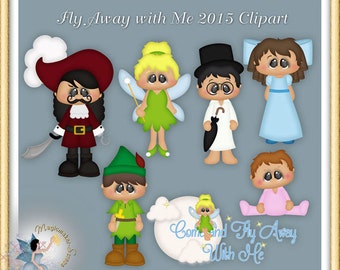 Birthday Clipart, Fantasy, Fairy, Fairytale, Fly Away with Me